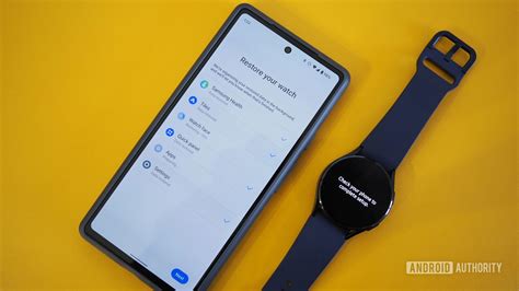 samsung watch to new phone backup